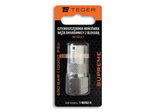 Końcówka smarownicy 4 szczękowa 690 BAR T-KS4SZ-S