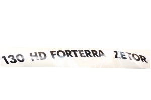 Naklejka ZETOR FORTERRA HD 130 prawy 	