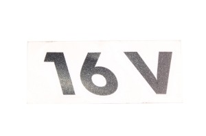 Napis boczny FORTERRA 16V Prawy