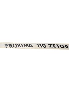 Naklejka Zetor Proxima 110 Prawa