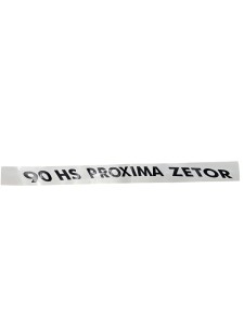 Napis Prawy ZETOR PROXIMA HS 90