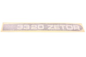 Napis boczny ZETOR 3320 lewy