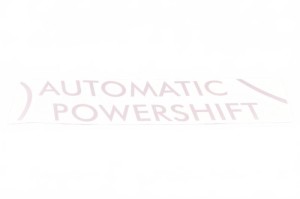 Napis  Automatic Powershift Prawy