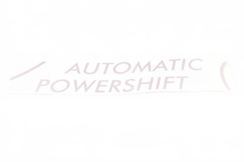 65802081-napis-automatic-powershift-lewy