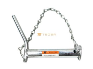 Sworzeń zaczepu z wgiętym uchwytem 32x175 TEGER