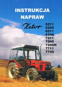 Instrukcja napraw ciągników  Zetor 5211-7745