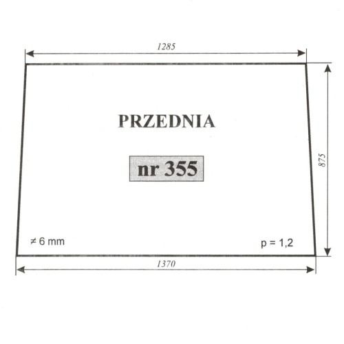 69117950-szyba-355-zetor-przednia-bk7011
