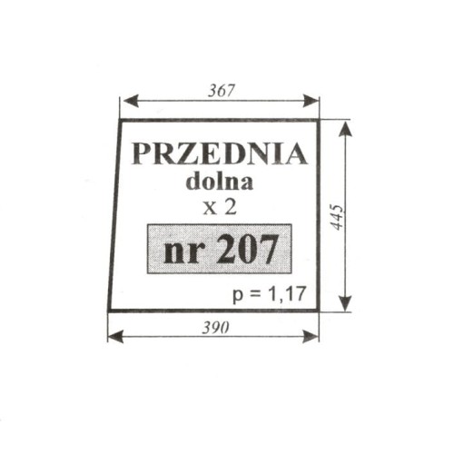 69117948-zetor-szyba-przednia-dolna-207-bk7011