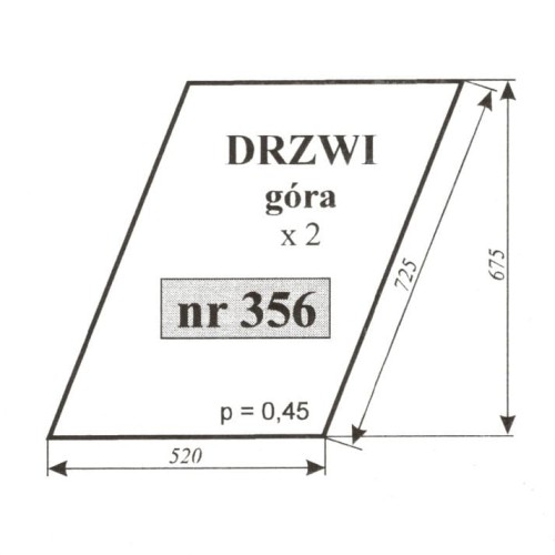 69117912-zetor-szyba-drzwi-gorna-356-bk7011