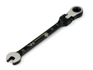 Klucz płasko-oczkowy 6 mm grzechotka i przegub