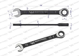 WMK054-klucz-plasko-oczkowy-15-mm-z-grzechotka-warynski