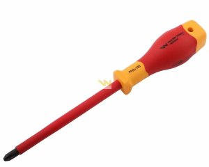 Wkrętak PH3 150 mm izolowany VDE stal S2 Waryński