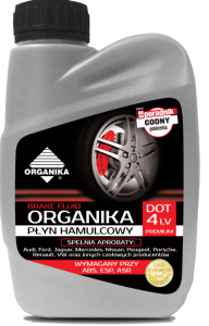 Płyn hamulcowy  DOT4  0,5L  ORLEN