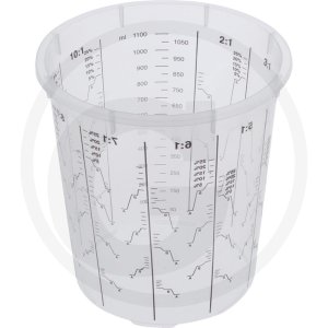 Kubek do mieszania farb ze skalą 1,3 L=3207015
