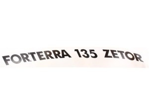 Napis FORTERRA 135 Prawy