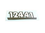 Napis 12441 Prawy