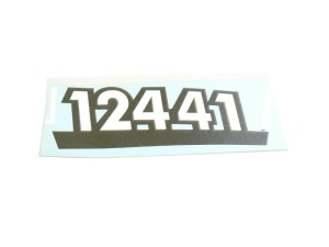 Napis 12441 Prawy