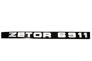 Napis boczny Lewy Zetor 6911