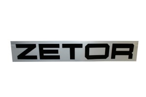 Napis ZETOR czarny
