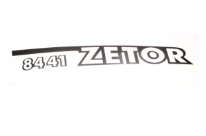 Napis prawy ZETOR PROXIMA 8441