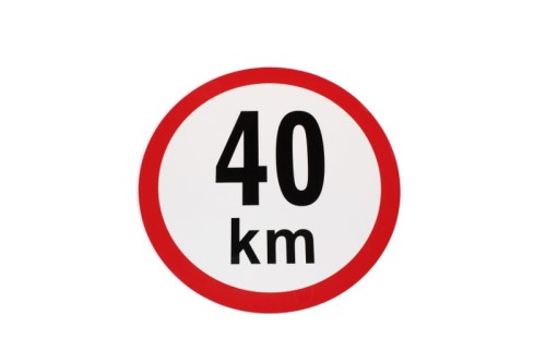 65802782-Napis-40-km/h