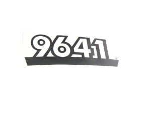 Napis PRAWY 9641